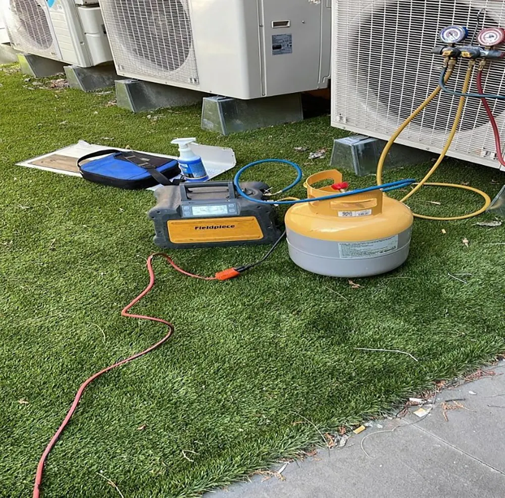 HVAC System Evaluation and Maintenance — job photo